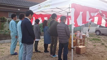 豊橋市N様邸地鎮祭