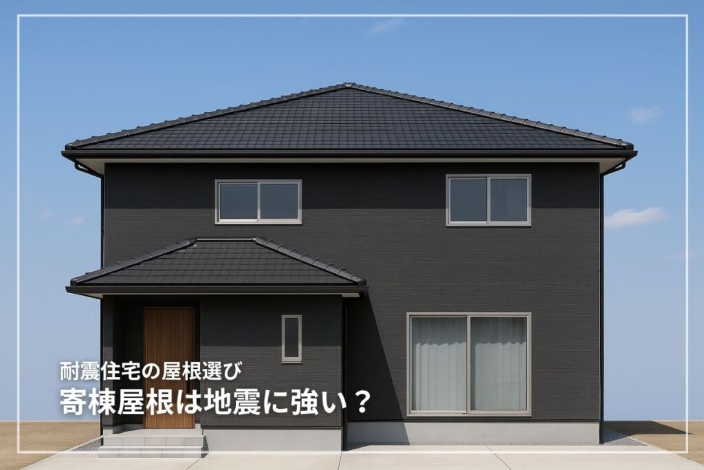 寄棟の家は地震に強い?耐震設計で安心できる屋根形状